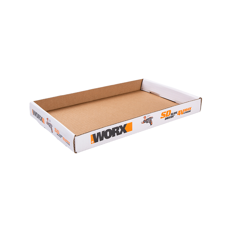 Tragbare Pdq-Theken-Displaybox aus Pappe