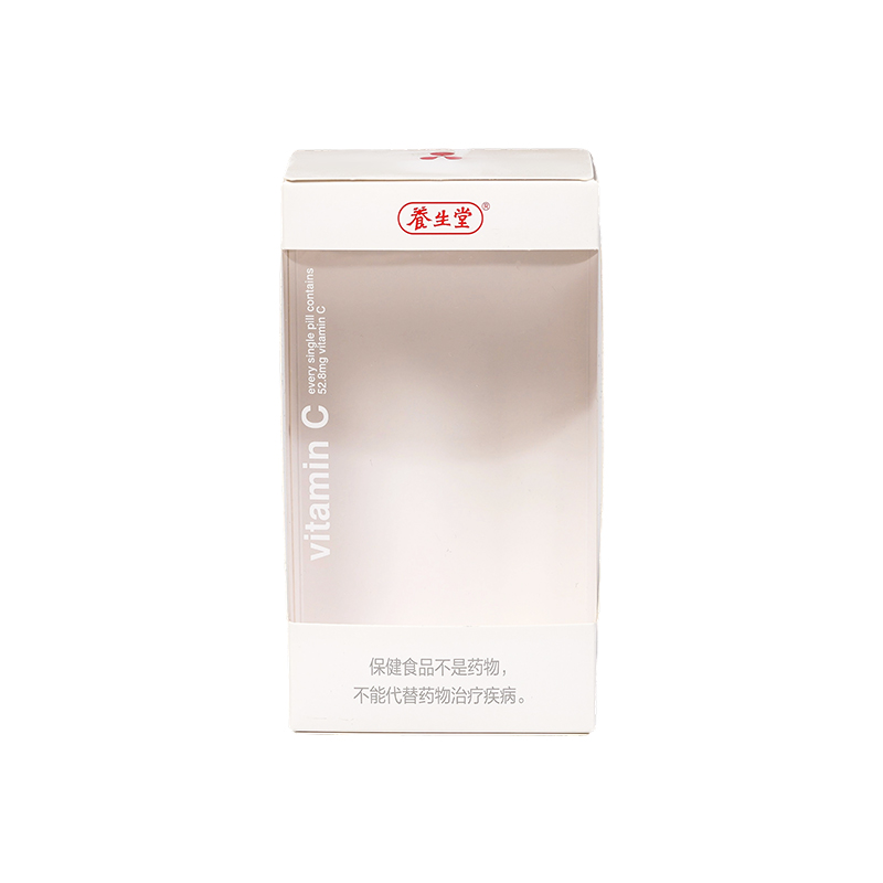 350G White Card Color Printing Transparent Fensterverpackungskarton mit Sicherheitskabeljau