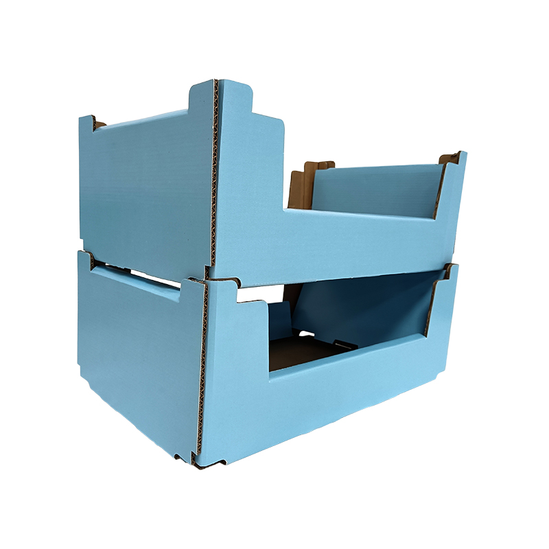 Stapelbare Nicht-Slip-PDQ-Mehrzweck-Display-Papierschalenbox