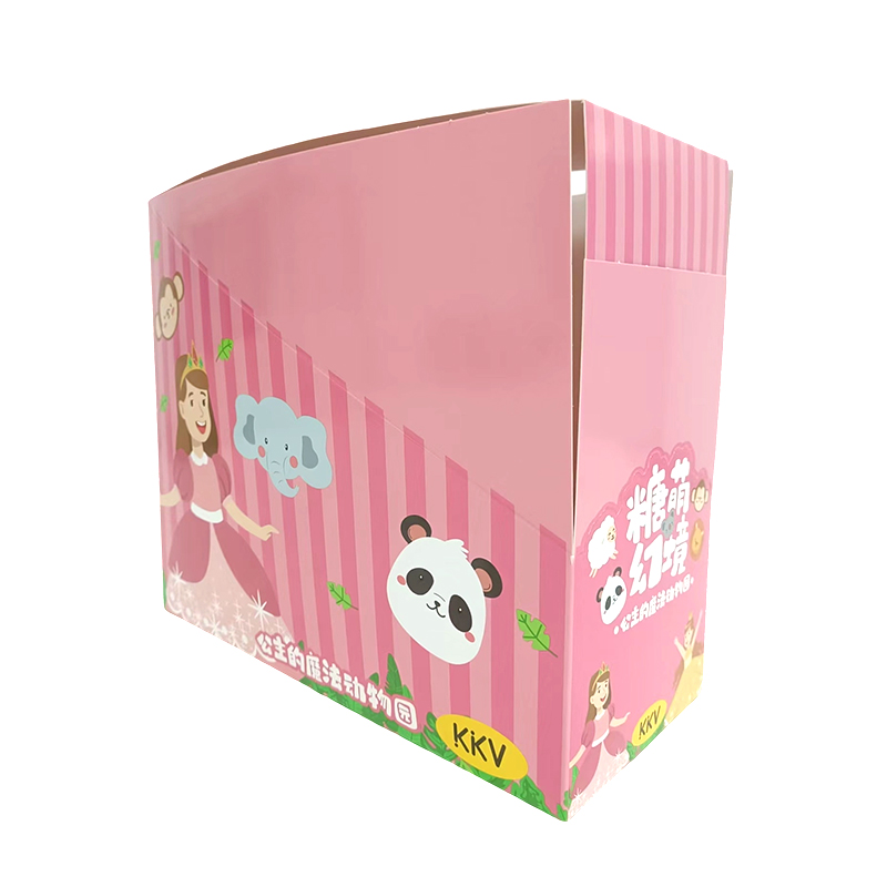 400G White Card Printing und Neubrückenfilm, Lollipop PDQ-Papierschachtel