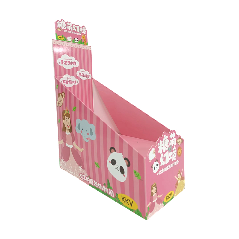 400G White Card Printing und Neubrückenfilm, Lollipop PDQ-Papierschachtel